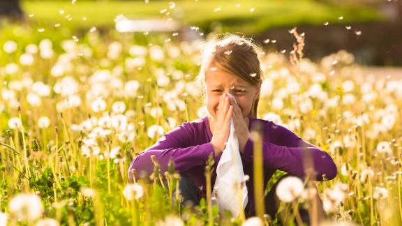 Lente in de lucht