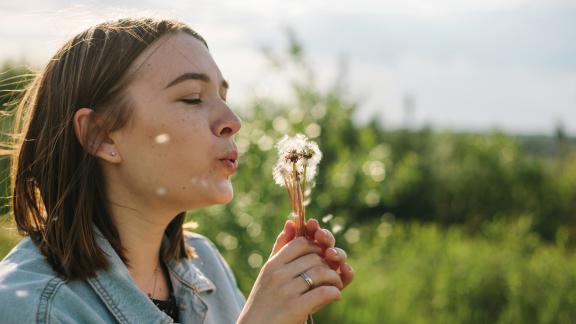 Lente in de lucht